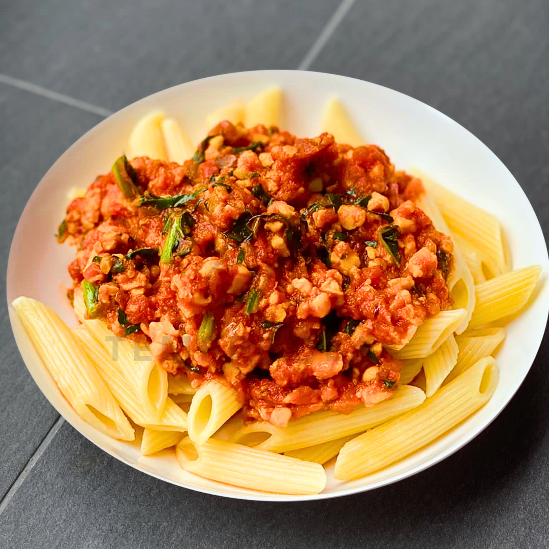 Tempeh Bolognese 天貝肉醬意粉