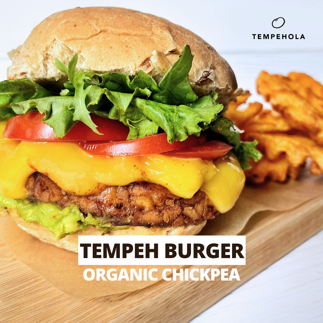 Tempeh Chickpea Burger (2 patties)
