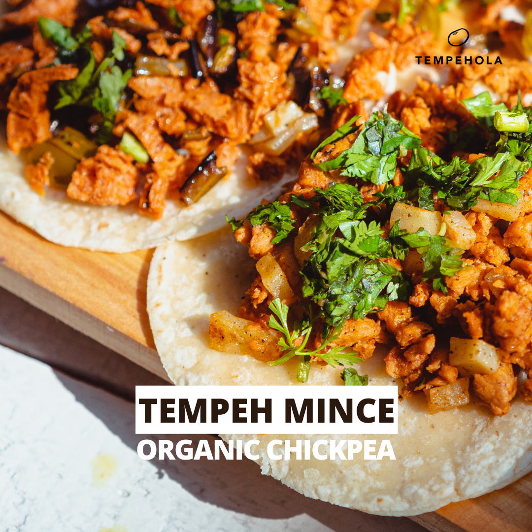 Tempeh Chickpea Mince